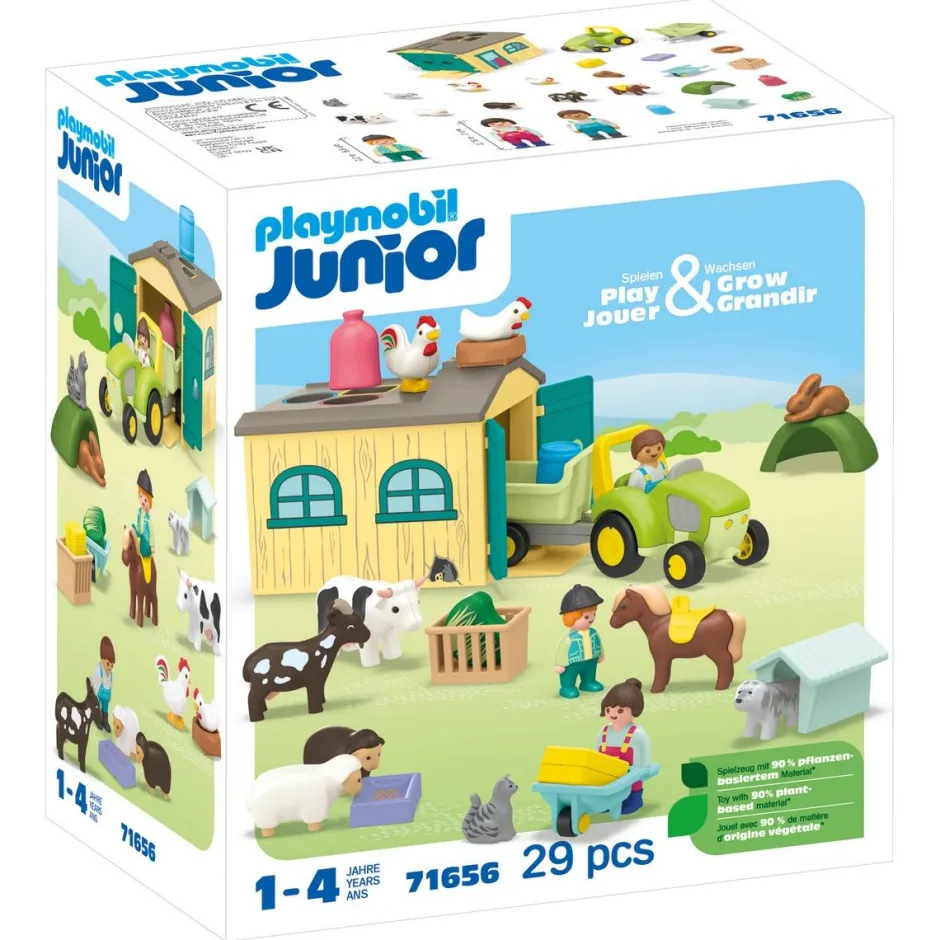 Ferme avec Tracteur Junior 71656^Playmobil Sale