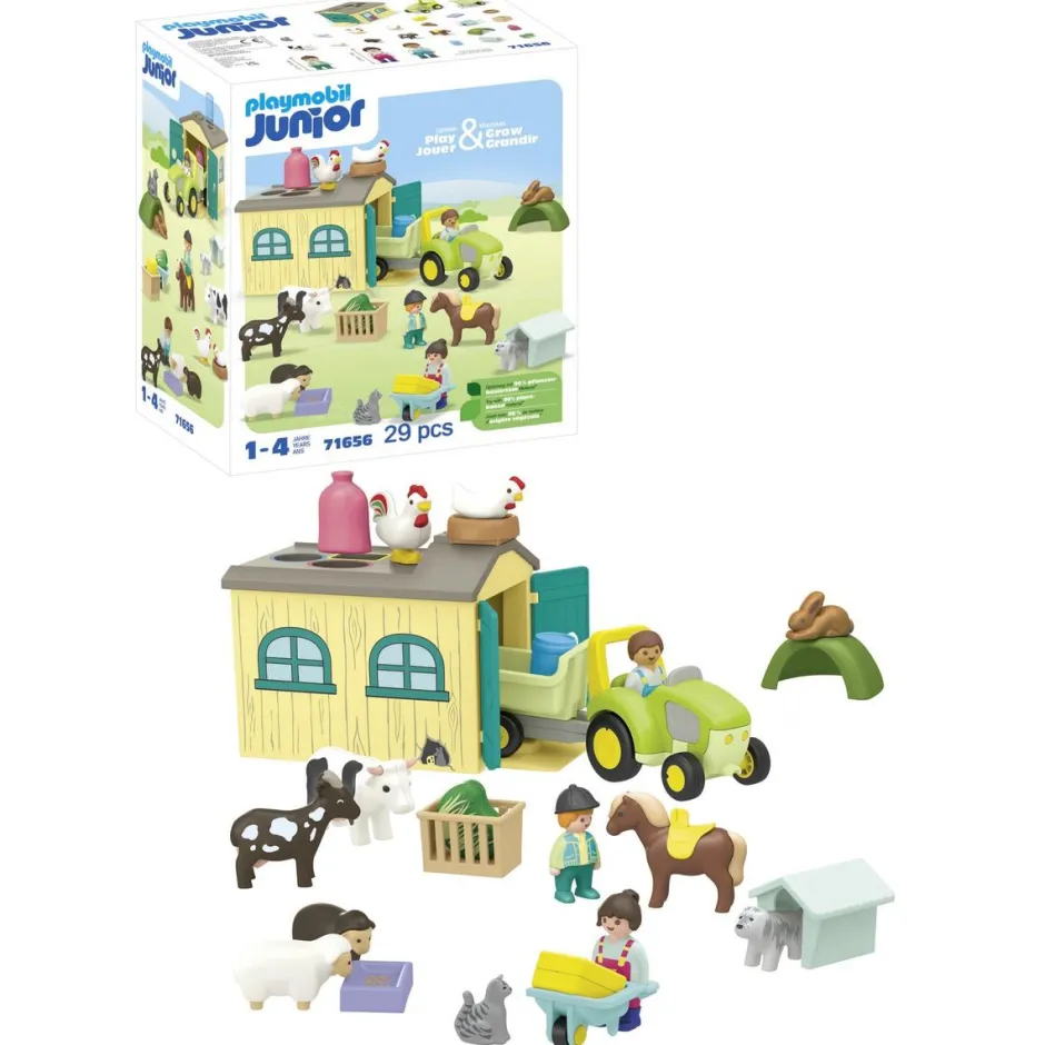 Ferme avec Tracteur Junior 71656^Playmobil Sale