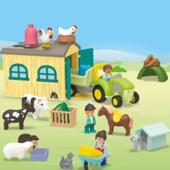 Ferme avec Tracteur Junior 71656^Playmobil Sale