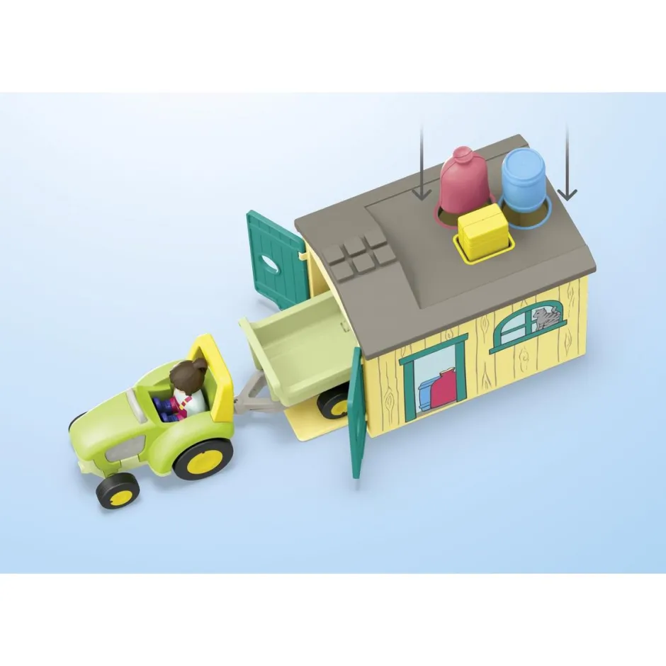 Ferme avec Tracteur Junior 71656^Playmobil Sale