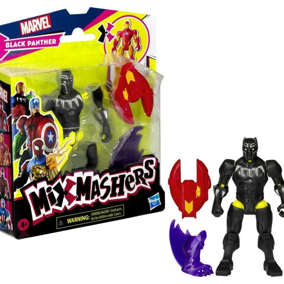 Figurine Avengers - Black Panther - Mix Mashers^Hasbro