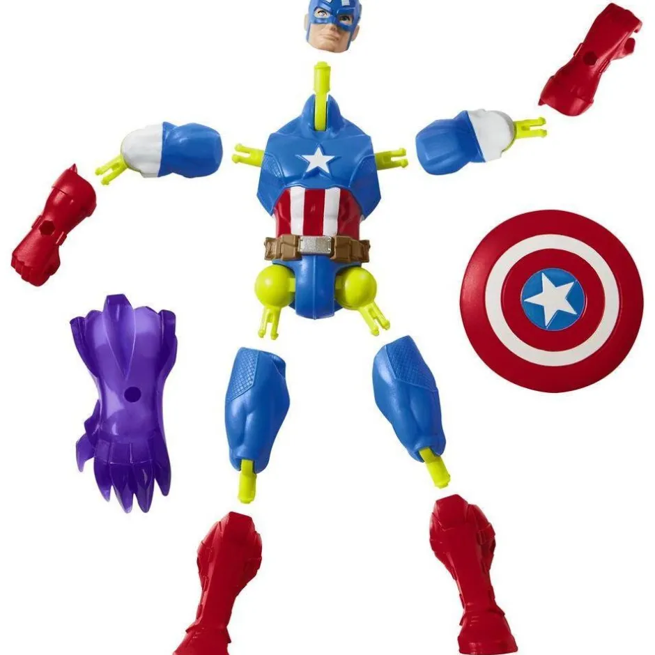 Figurine Avengers - Captain America - Mix Mashers^Hasbro Clearance