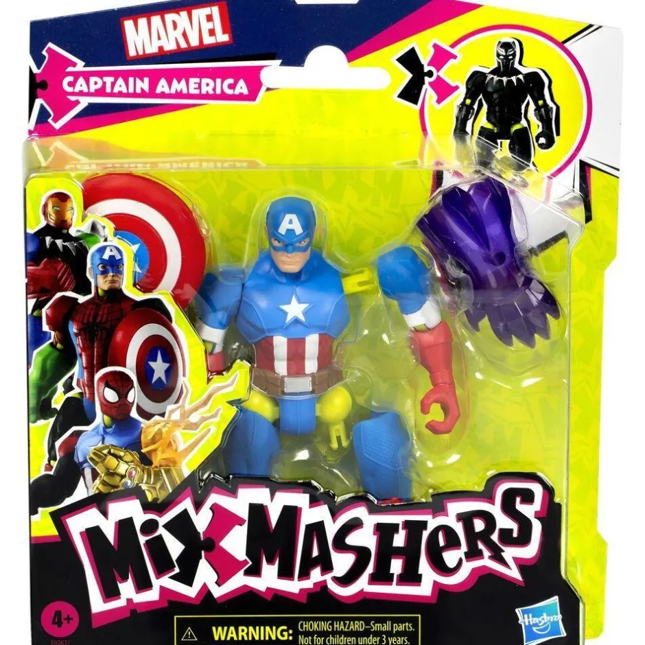 Figurine Avengers - Captain America - Mix Mashers^Hasbro Clearance