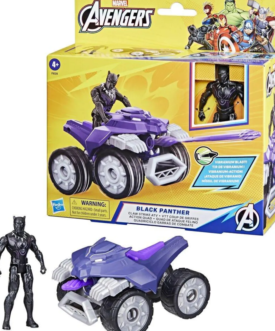 Figurine et véhicule Black Panther - Marvel Avengers^Hasbro Best