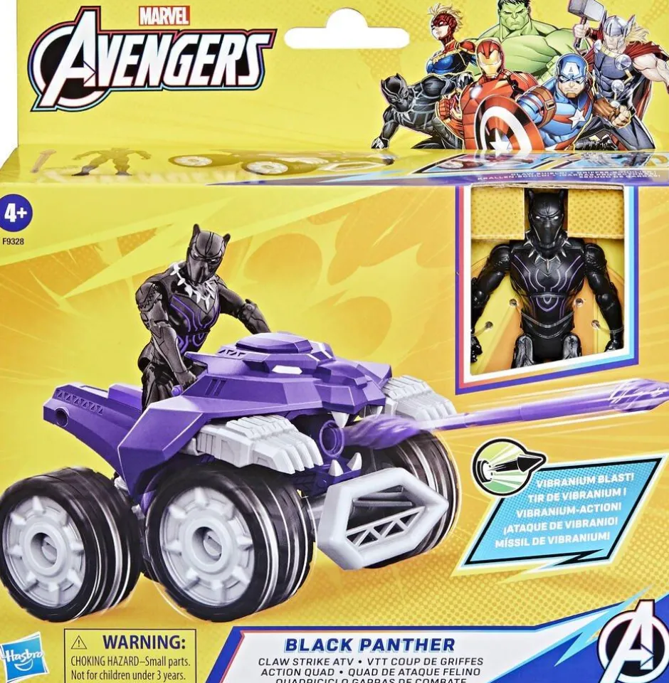Figurine et véhicule Black Panther - Marvel Avengers^Hasbro Best