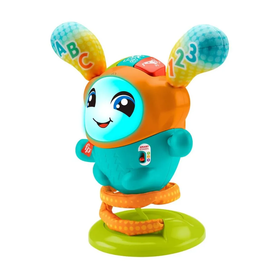 Fisher Price DJ robot danseur à rebond^Varta Clearance