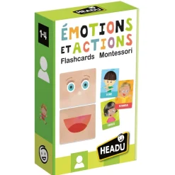 Flashcards Emotions & Action Montessori^Headu New