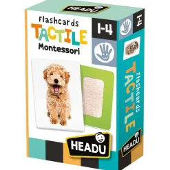 Flashcards tactile Montessori^Headu