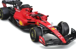 Formule 1 Ferrari 2023 Avec Casque À L'échelle 1/18^Bburago Hot