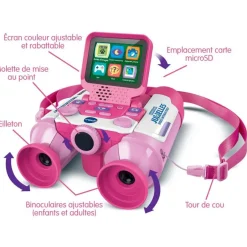 Genius XL jumelles video interactive rose^VTech Discount