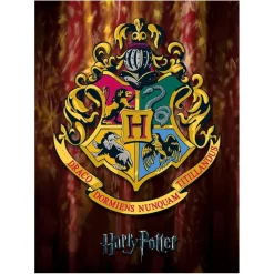 Harry Potter - Toile Imprimée Blason Hogwarts 60x80 Cm^ Discount