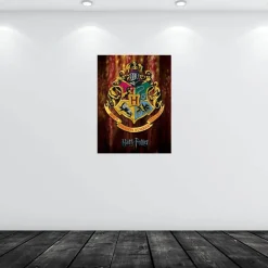 Harry Potter - Toile Imprimée Blason Hogwarts 60x80 Cm^ Discount
