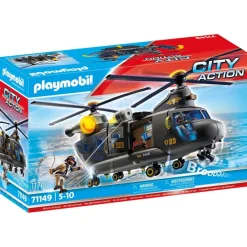 Hélicoptère des Forces spéciales City Action 71149^Playmobil Outlet
