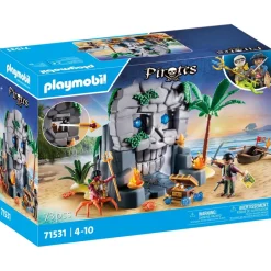Ile au trésor pirate et monstre marin Pirates 71531^Playmobil New