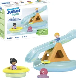 Ilot avec toboggan aquatique Junio Aqua 71687^Playmobil