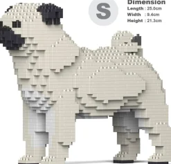 Jecka Blocs De Construction - Chien Carlin Creme^Jekca Discount