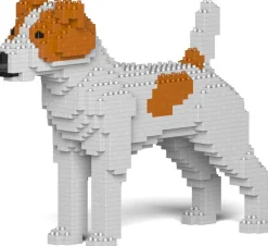 Jecka Blocs De Construction - Chien Jack Russell Terrier Taches^Jekca Discount