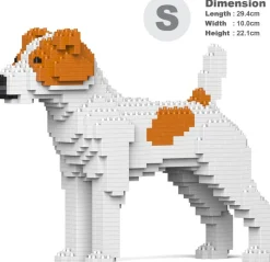Jecka Blocs De Construction - Chien Jack Russell Terrier Taches^Jekca Discount