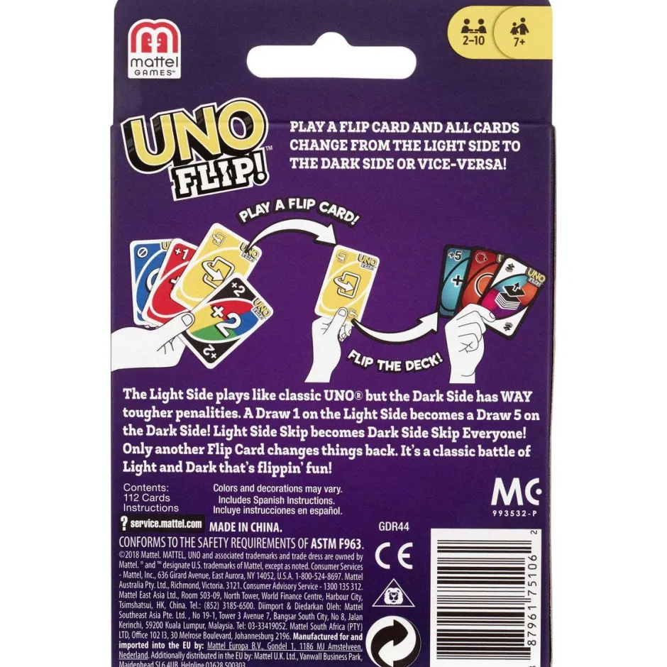 Jeu de cartes Uno flip^Mattel Games Discount