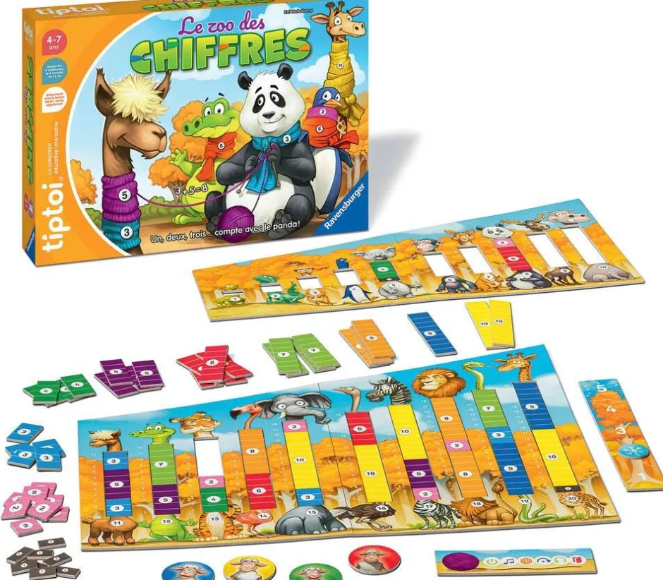 Jeu éducatifs Tip Toi - Le zoo des chiffres^Ravensburger Outlet