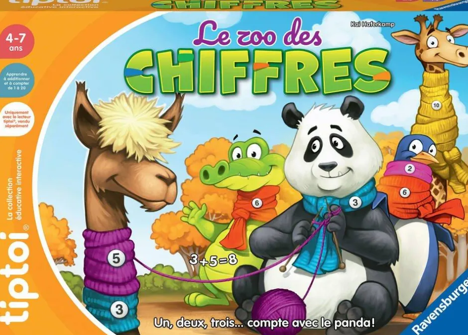 Jeu éducatifs Tip Toi - Le zoo des chiffres^Ravensburger Outlet
