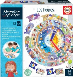 Jeu Educatif - Les Heures^Educa Borras Best
