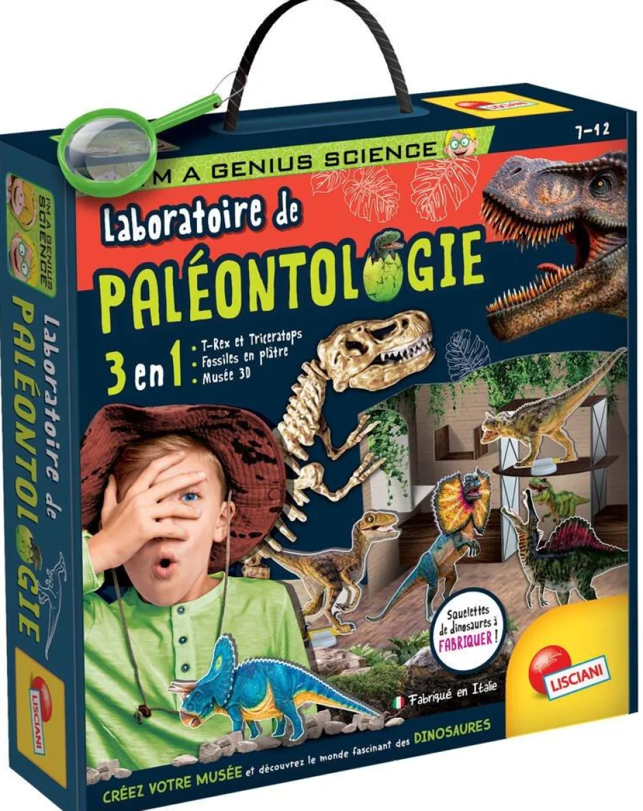 Kit Scientifique - Laboratoire De Paléonthologie 3 En 1^Lisciani Giochi Best