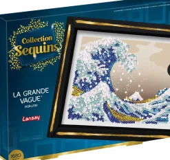 La grande vague Hokusai - Collection sequins^Lansay Online