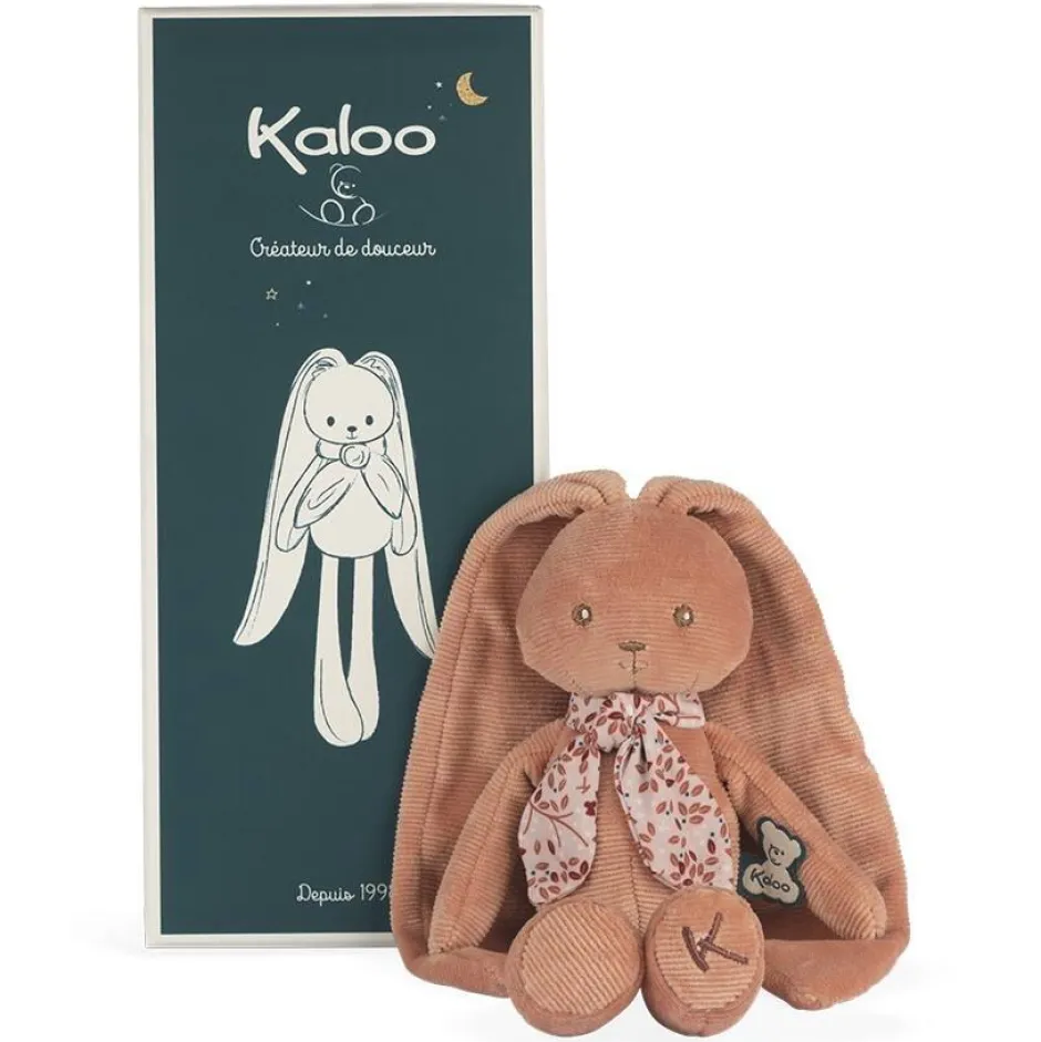 Lapinoo - peluche pantin lapin 25 cm Terracotta^Kaloo Discount