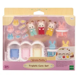 Les triplés lapin chocolat et accessoires puériculture - 5532^Sylvanian Families Discount