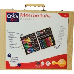 Mallette De Dessin 113 Pièces -^CREA & CIE Online