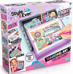 Mallette lumineuse Diamond Art - Style for Ever^Varta Discount