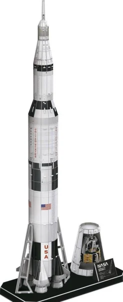 Maquette 136 pièces Explora - Fusée Apollo Saturne V - Nasa^MGM Clearance
