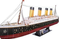 Maquette 3D Explora 266 pièces Titanic ave éclairage LED^MGM Hot