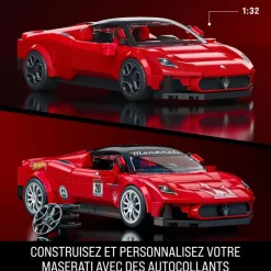 Maserati Hot Wheels à construire^Mattel Brick Shop New