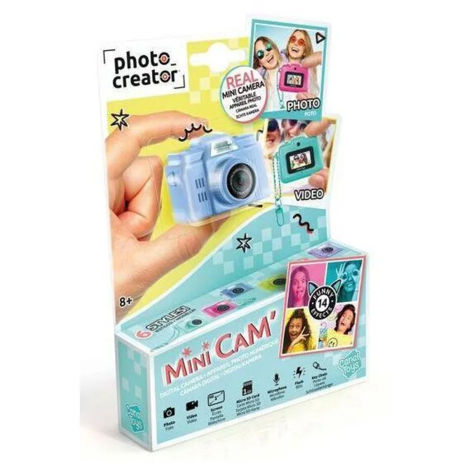 Mini appareil photo numérique - Mini Cam Photo Creator Rétro^Canal Toys Best