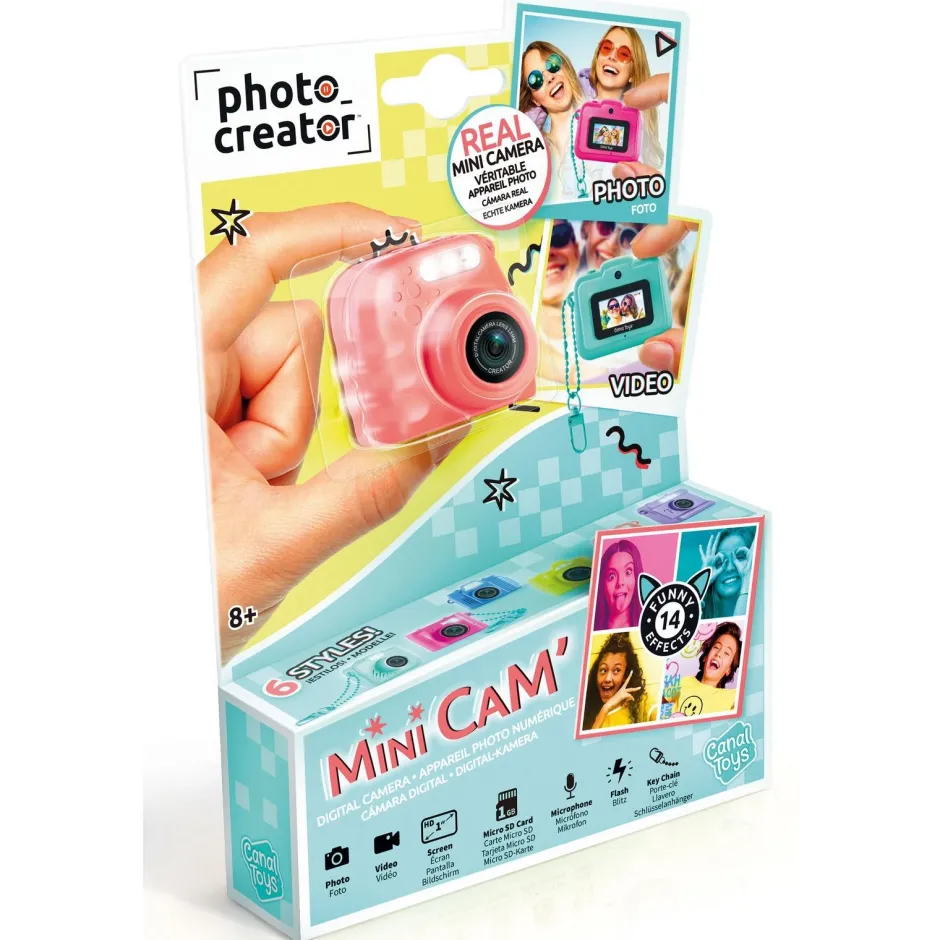 Mini appareil photo numérique - Mini Cam Photo Creator Instant^Canal Toys Outlet