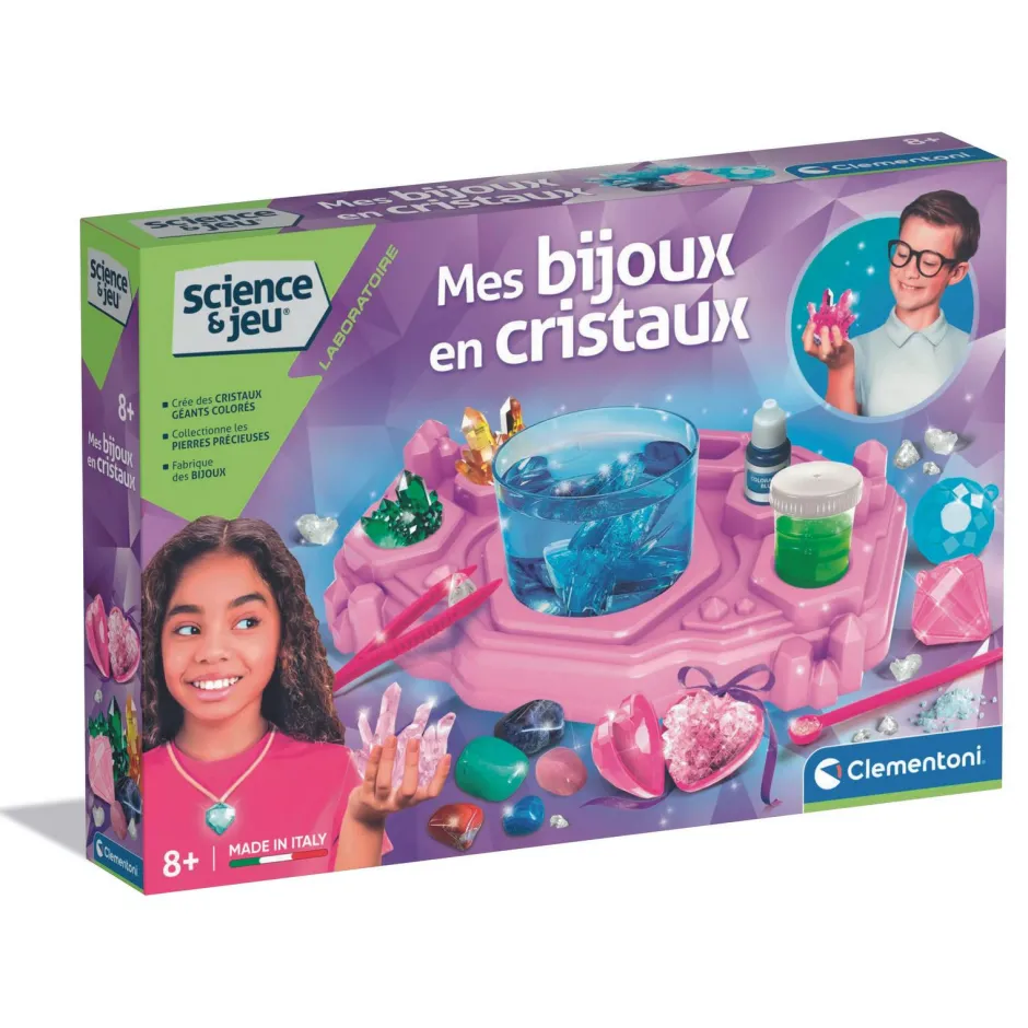 Mon laboratoire - Mes bijoux en cristaux^Clementoni Discount