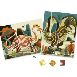 Mosaïques De Dinosaures^Djeco
