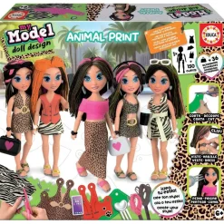 My model doll deign Animal Print^Educa Borras New