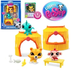 Pack 2 Pets Jungle Little Petshop^Bandai Online