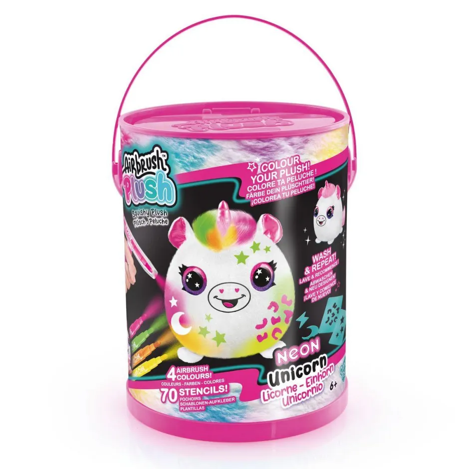 Peluche Airbrush plush licorne^Canal Toys Online