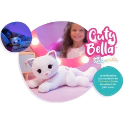 Peluche chat CutyBella Fashionista^Gipsy Toys New