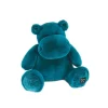 Peluche Hippopotame Hip'Cool Bleu Canard 40 cm^Doudou et Compagnie New