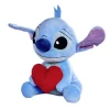 Peluche Stitch 50 cm avec cœur^