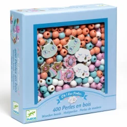 Perles En Bois Arc-en-ciel^Djeco Discount