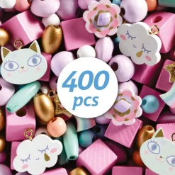 Perles En Bois Arc-en-ciel^Djeco Discount