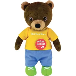 Petit Ours brun peluche musicale 21cm^Jemini Clearance