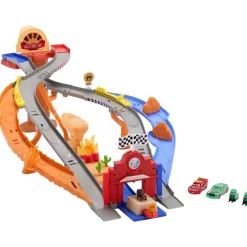 Piste de course unité de secours Cars^Mattel Hot