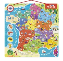 Puzzle 93 pièces : La France magnétique^Janod Online